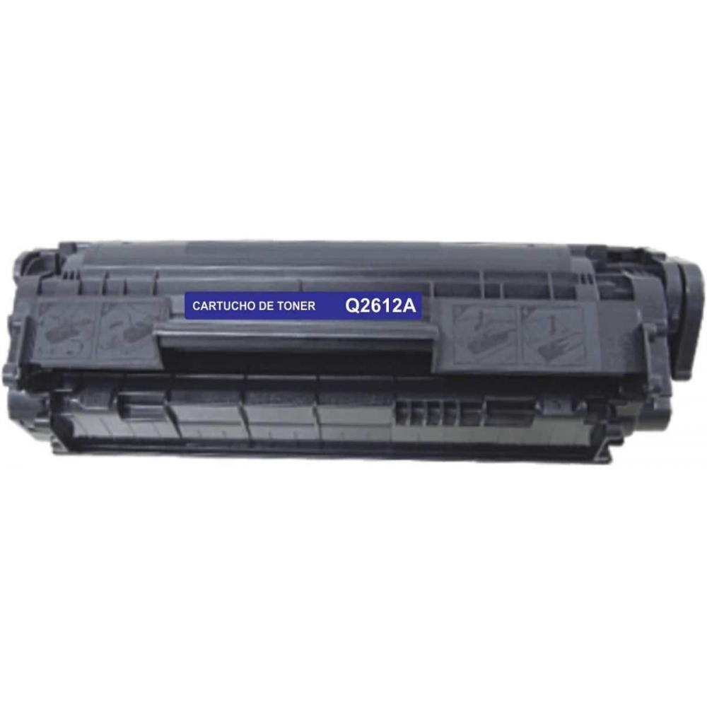Toner preto HP 12A (Q2612AB) compativel