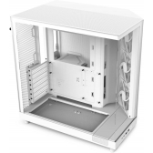 Gabinete Gamer NZXT H6 Flow RGB - Branco sem Fonte