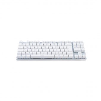 Teclado Mecânico Gamer Aplus Barak White Led Rainbow - Outemu Red