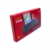 Teclado sem fio Bluetooth Multi-Device C3 Tech K-BT200BK Preto