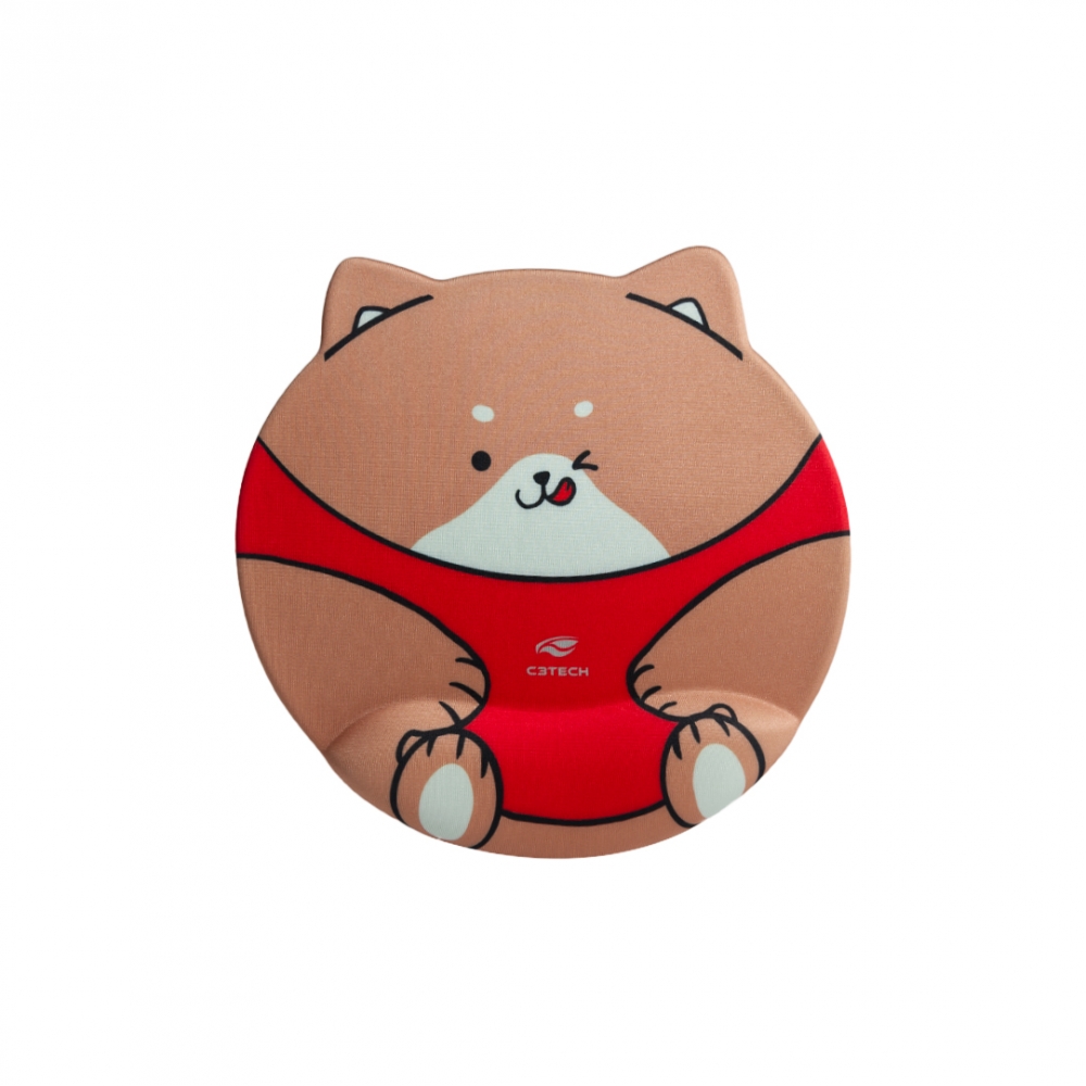 Mouse Pad c/ Apoio Ergonomico C3 Tech MP-500RD