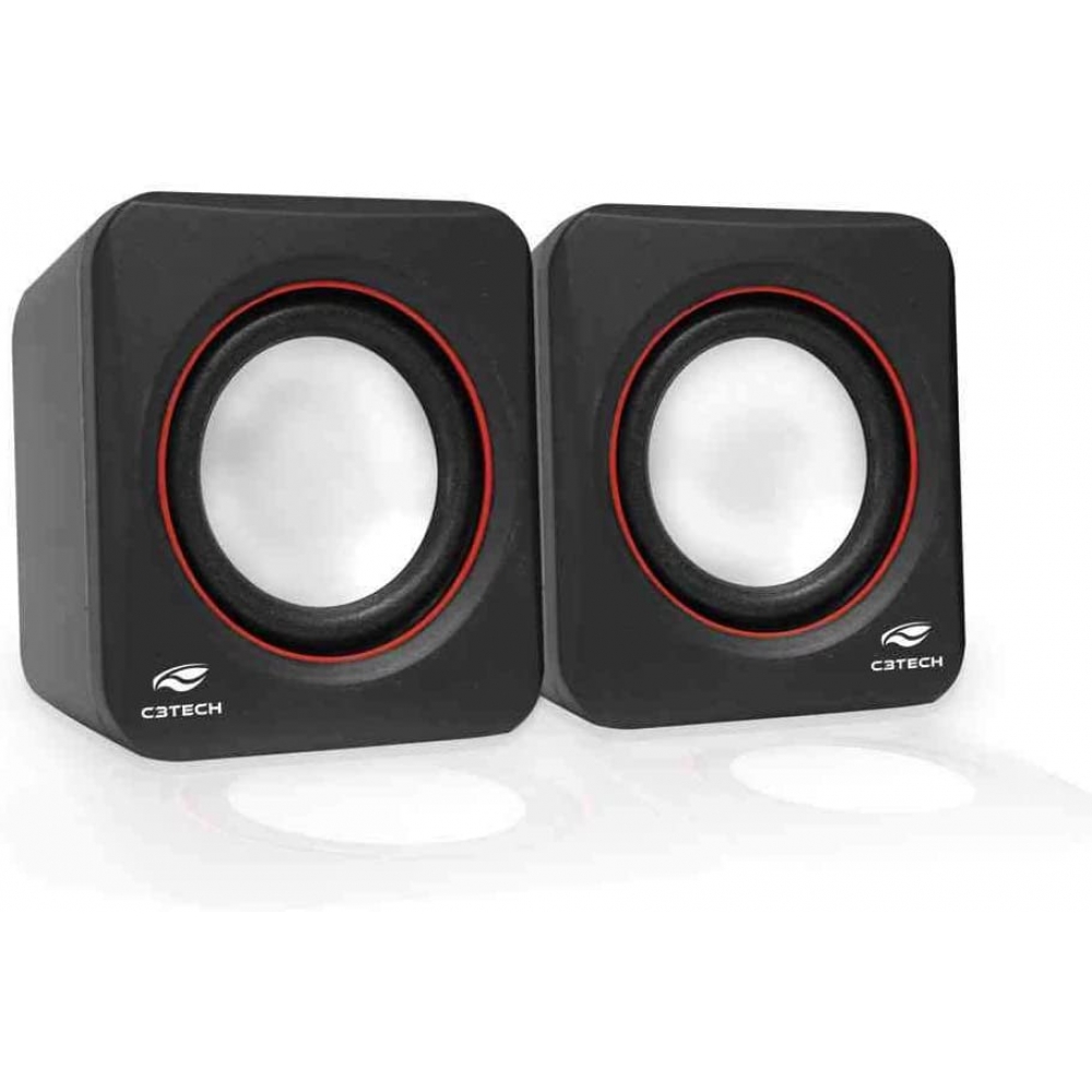 Caixa Som 2.0 C3 Tech SP-301BK