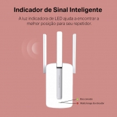 Repetidor de sinal Wi Fi Mercusys 300M MW300RE