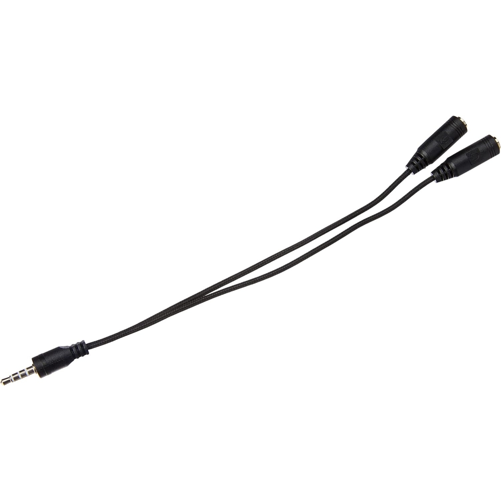 Cabo Adaptador 1 P2 Macho para 2 P2 Femea
