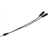 Cabo Adaptador 1 P2 Macho para 2 P2 Femea
