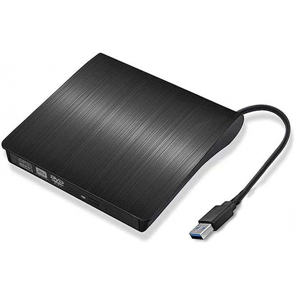 Gravador USB CD/DVD Externo Slim MR0013