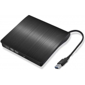 Gravador USB CD/DVD Externo Slim MR0013