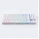 Teclado Mecânico Gamer A+ Plus Tech Barak White Led Rainbow