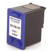 Cartucho HP 22 28 57 colorido 14ML compatível