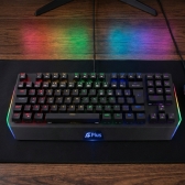 Teclado Mecânico Gamer Aplus Mizu Rainbow - Outemu Blue