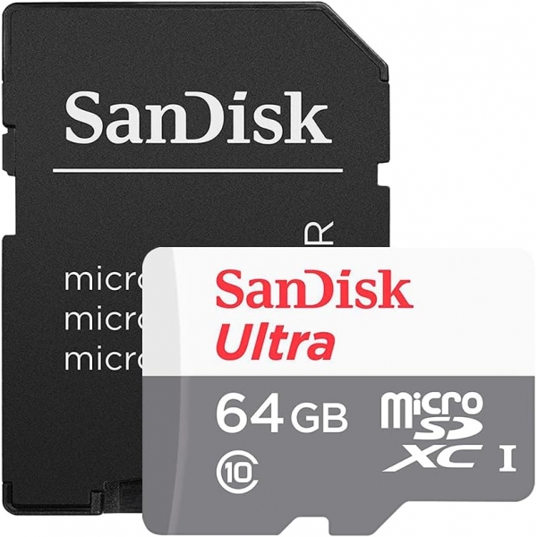 Cartao de Memoria MicroSD 64GB Classe 10 Kingston