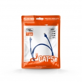 Cabo Rede Patch Cord CAT5E 10m Pluscable PC-ETHU100BL Azul