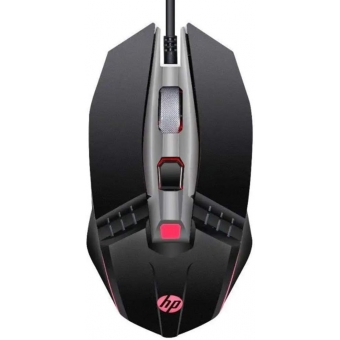 Mouse Gamer USB HP M270 2400DPI LED Preto