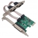 Placa PCI-E 2 Serial + 1 Paralela C/ Low Profile F3
