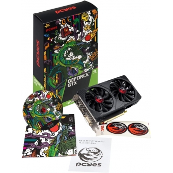 Placa de Vídeo GTX1650 4GB DDR6 128Bits Pcyes