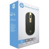 Mouse sem fio USB HP S4000 1600DPI Preto