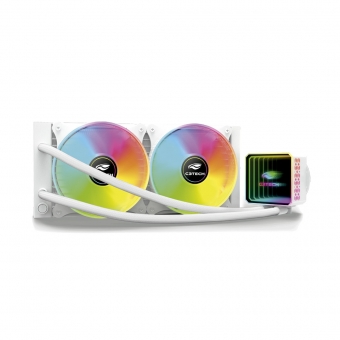 Water Cooler para CPU C3 Tech RGB 240mm FC-WH240 Branco