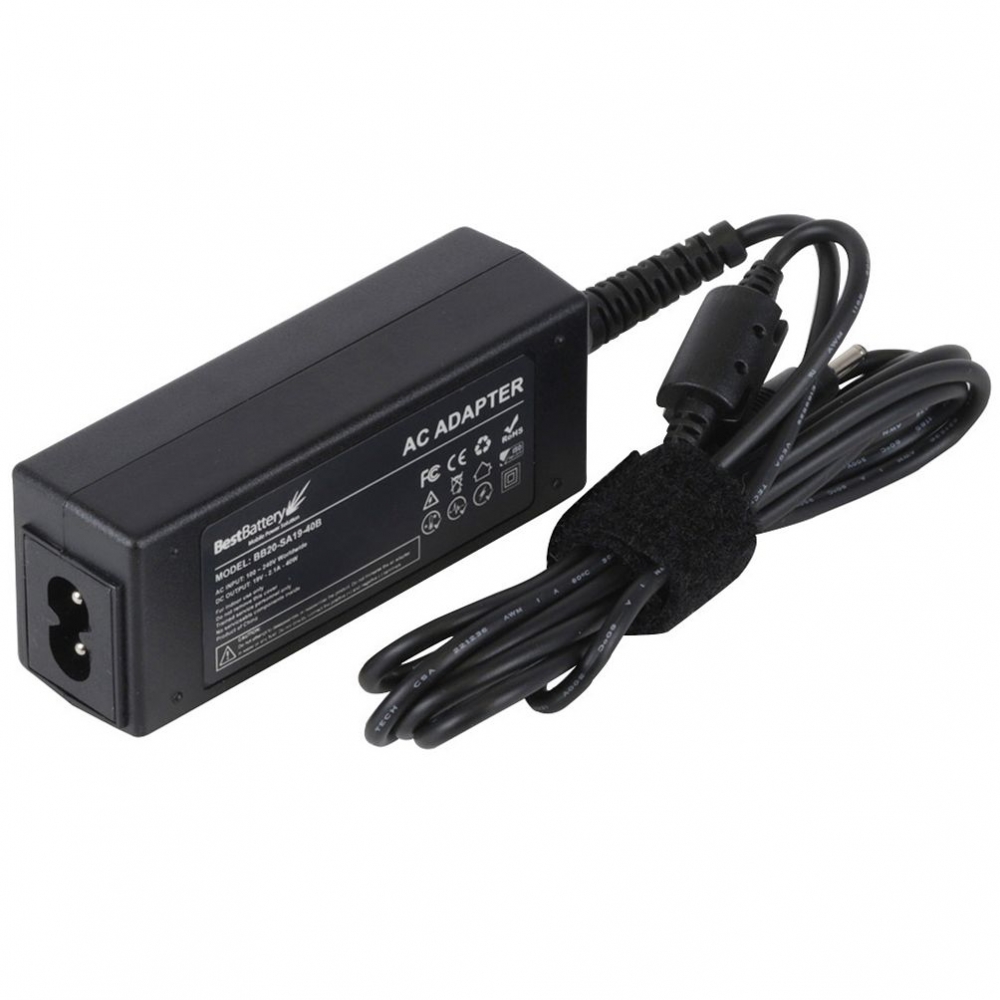 Fonte para notebook Samsung/LG Gram/Acer Aspire 5 19V 2,1A 40W BB20-SA19-40B (Ultrabook)