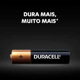 Pilha Alcalina AAA C/2 Duracell