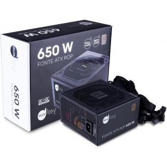 Fonte de alimentação ATX 650W 80 Plus Bronze DAZZ
