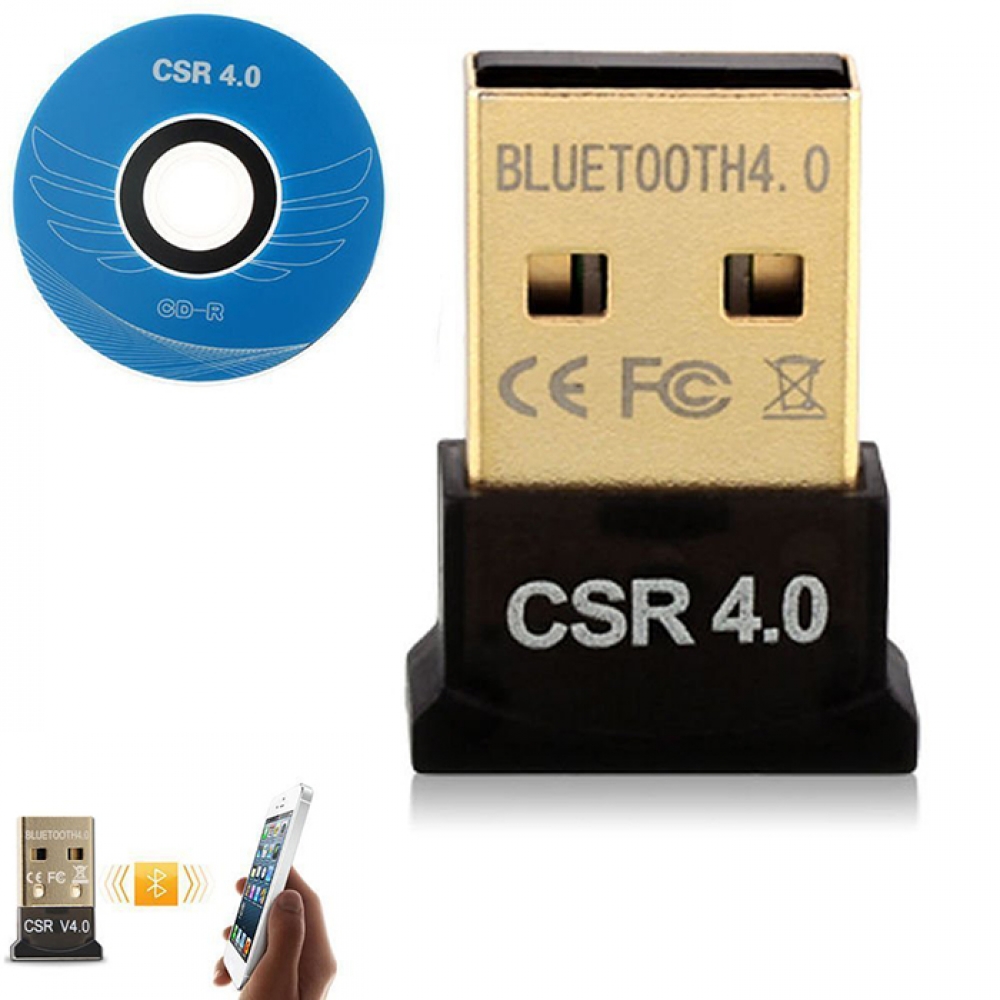 Adaptador Bluetooth USB  4.0 Mini Generico