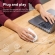 Mouse Ergonomico Vertical Trust com Fio USB T25133 - 1600DPI - Branco