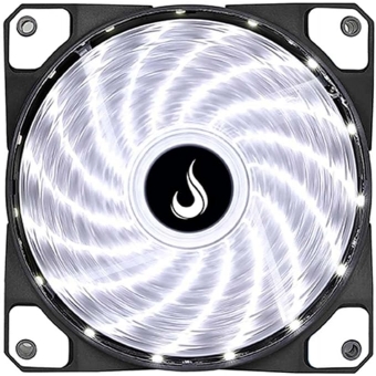 Cooler para Gabinete 12cm Rise Branco RM-VN-01-BW