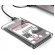 Gaveta Case HD Sata 2,5 USB 3.0 FY FY-448 Transparente