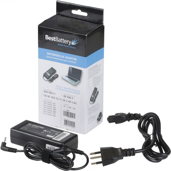 Fonte para notebook Asus Eeepc/ Acer Aspire 3 19V 2,37A 45W BB20-AS019-5