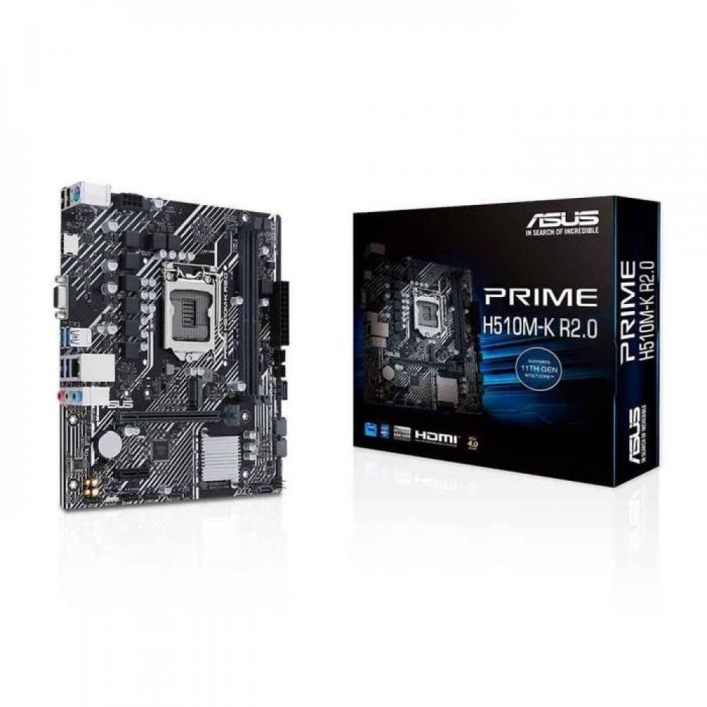 Placa Mae Asus Prime H510M-K DDR4 LGA 1200