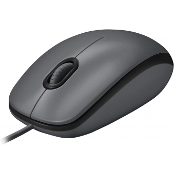 Mouse USB Logitech M100 -Preto