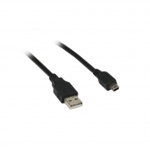 Cabo USB 2.0 AM X Mini M 1,8m Pluscable PC-USB1803