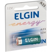 Pilha Alcalina Mini ELGIN A23 12V