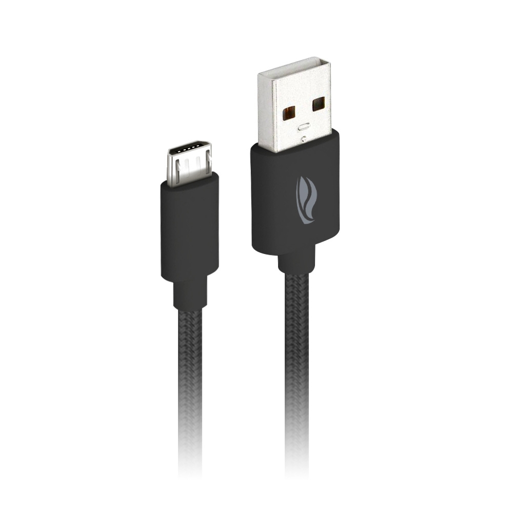 Cabo Celular USB Micro USB 1,0m 2A C3 Tech CB-M11 - Cinza