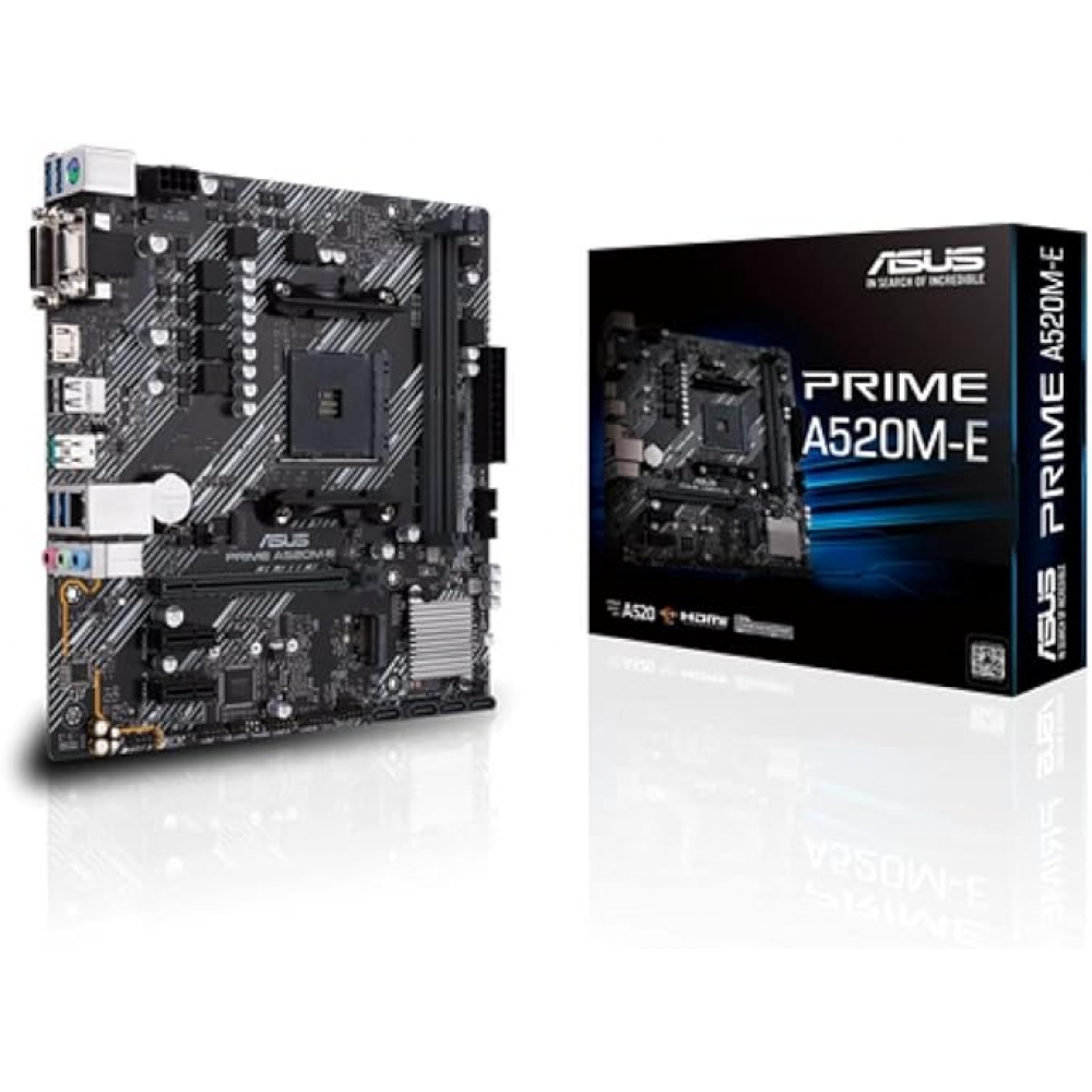 Placa Mae Asus Prime A520M-E DDR4 AMD AM4