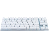 Teclado Mecânico Gamer Aplus Barak White Led Branco