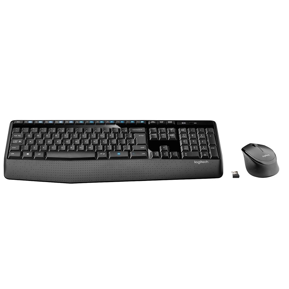 Kit Teclado e Mouse sem Fio Logitech MK345