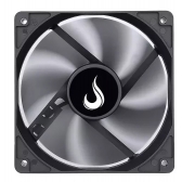 Cooler para Gabinete 12cm Rise Preto