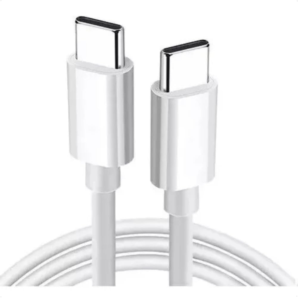 Cabo Celular USB C - USB C  1,0m 6A 60W Peining