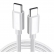 Cabo Celular USB C - USB C  1,0m 6A 60W Peining