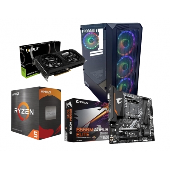 PC Charm Gamer AMD Ryzen 5 5600 16GB DDR4 1TB SSD NVME  RTX4060 8GB GDDR6