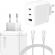 Carregador Celular Tipo C 65W  HRebos CRG-504i Branco