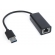 Adaptador USB 3.0 para Rede RJ-45 Pluscable ADP-USBLAN1000BK - Gigabit