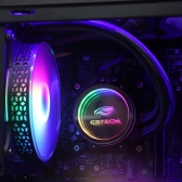 Water Cooler para CPU C3 Tech RGB 120mm FC-W120 Preto