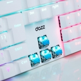 Teclado Mecanico Gamer Orion Essential Branco Switch Blue