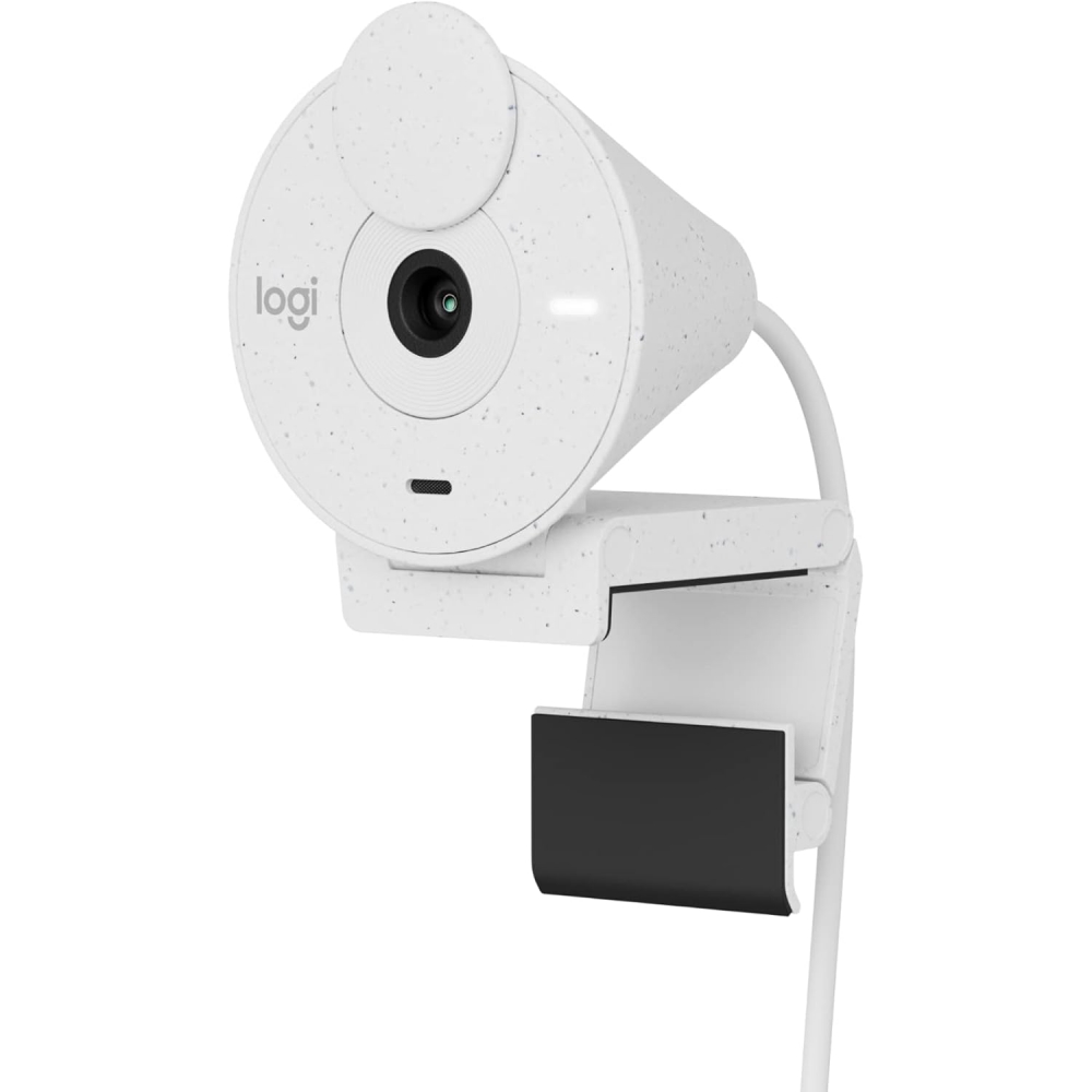 Web Cam Full HD 1080P Logitech Brio 300 Branca