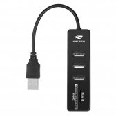Hub USB 2.0 5 Portas C3 Tech HU-L200BK