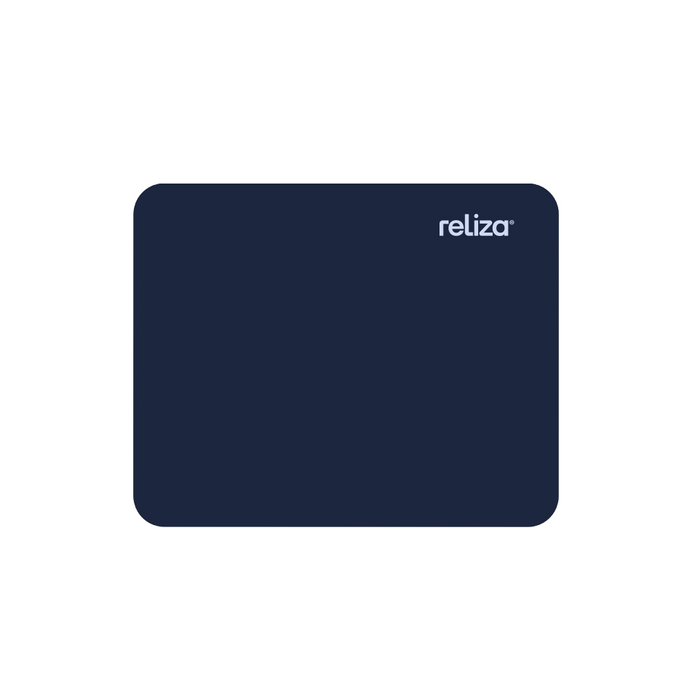 Mouse Pad Reliza Retangular Azul Marinho