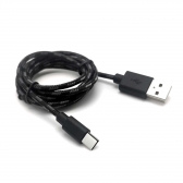 Cabo Celular USB C 1,0m 2A C3 Tech CB-C11GBK