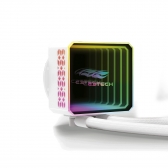 Water Cooler para CPU C3 Tech RGB 240mm FC-WH240 Branco